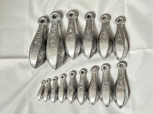 Bank sinker fishing weights - sinker,