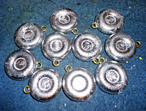 Coin river sinkers weights - river,