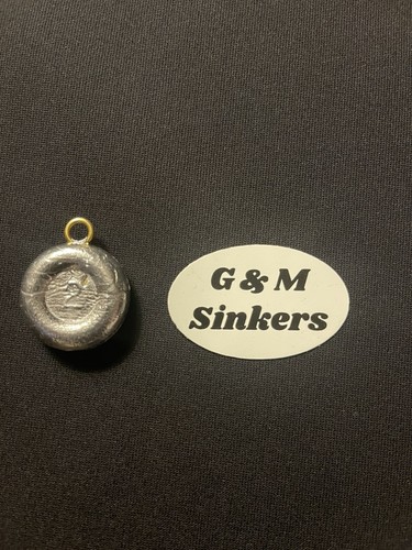 2oz river coin sinkers - river,