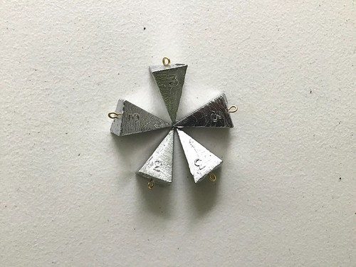 50pcs 3oz pyramid - 50pcs., sinkers