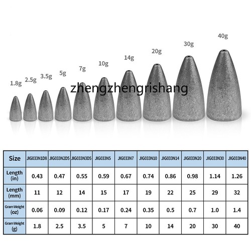 50pcs bullet fishing - fishing, sinkers
