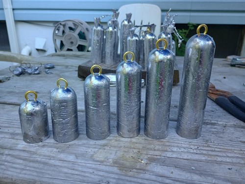 Deep drop sinkers - sinkers, weights