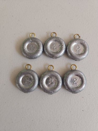 50pcs 2oz lead river - 50pcs.,